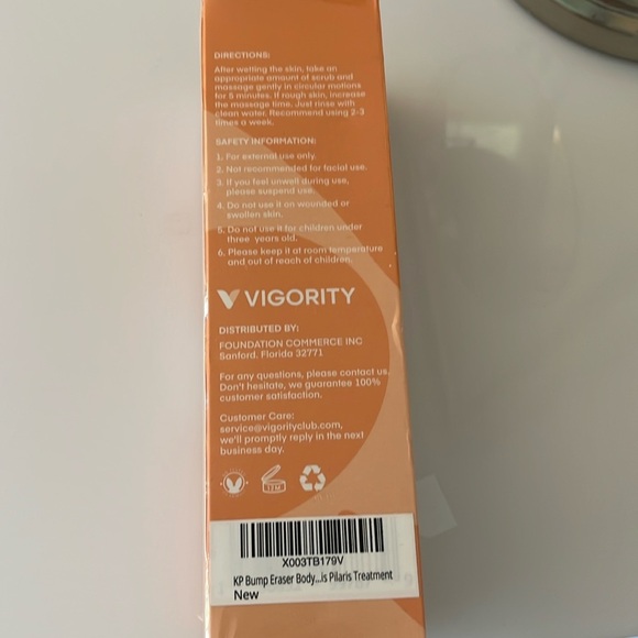Vigority KP Bump Eraser Body Scrub - Picture 7 of 9